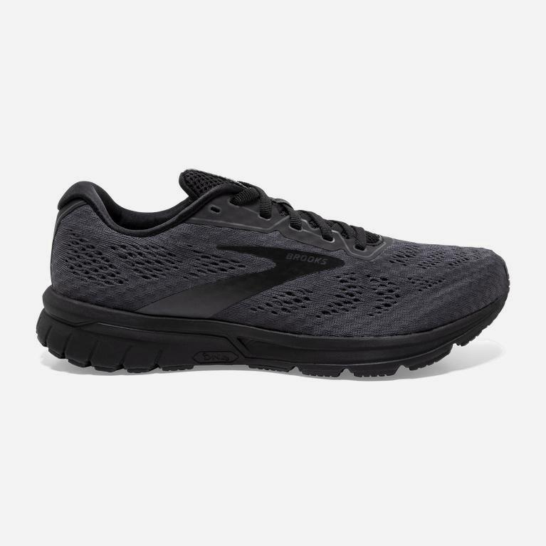 Tênis De Corrida De Estrada Brooks Anthem 4 Neutral Masculino Brasil - Pretas /Cinzentas (10365OUDY)